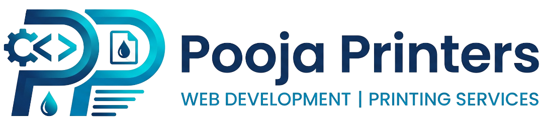 Pooja Printers Logo